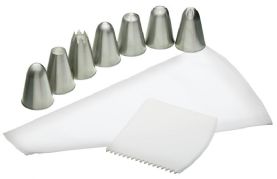 Kitchen Craft 9 Piece Large Nozzle Icing Set